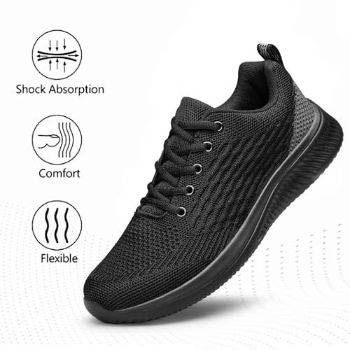 Men's Walking & Running Shoes - Lightweight, Breathable, Comfortable Fashion Sneakers3