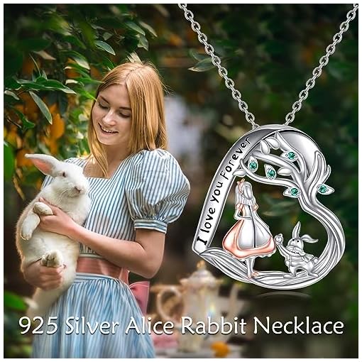 Alice in Wonderland necklace pendant - Image 6