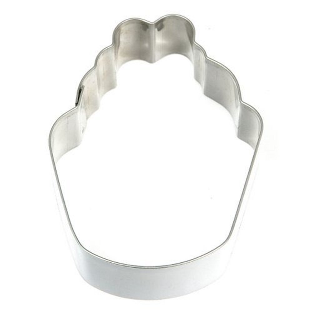 Tagliapasta A Forma Di Cupcake In Acciaio Inox - 11x7 Cm - Decora - 2