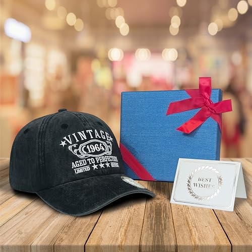 Image of 1926-1996 Birthday Gifts for Men Women,Personalized 30th-100th Birthday Ideas Gift,Parents Vintage Hat