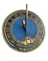 Brass Sundial Grow Old with Me Garden Sundial