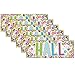 Ashley Productions Laminated Hall Pass, DonutFetti Hall Pass, Pack of 6