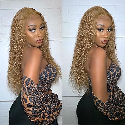 REMY Hair Color #27 Brazilian Human Hair Bundle Honey Blonde Bundle Kinky Curly Unprocessed Hair Extension Cover