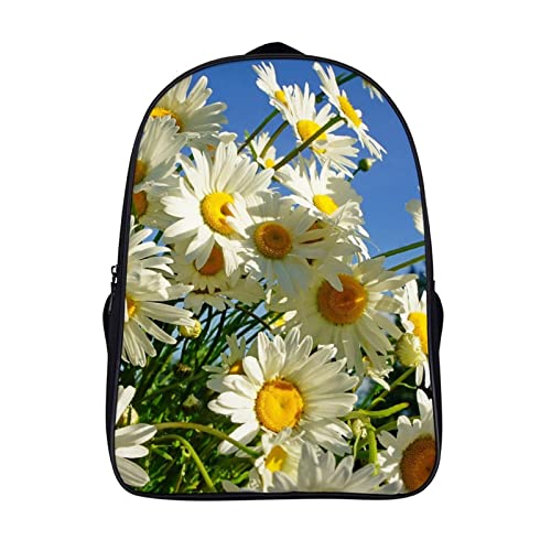 Sac d'école cool motif 3D grand sac à dos décontracté pour élève fille et garçon