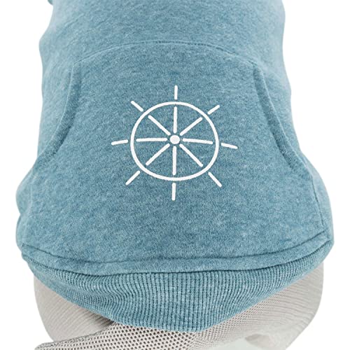 Trixie Be Nordic Kapuzen-Sweatshirt Flensburg, Gr. S, 33 cm, Petrol