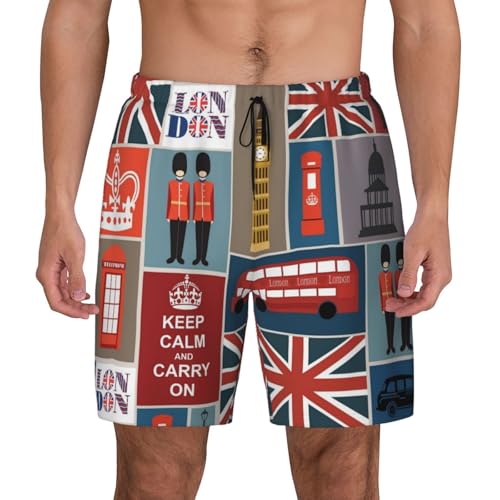 Short de bain homme Angleterre parfait pour vos vacances d'été