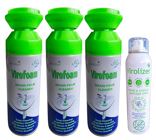 Virofoam 360 Drain and Overflow Cleaning Solution - Mega Pack