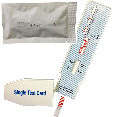 ETG 300 Alcohol Urine QTest Dip Card (80 Hour Detection