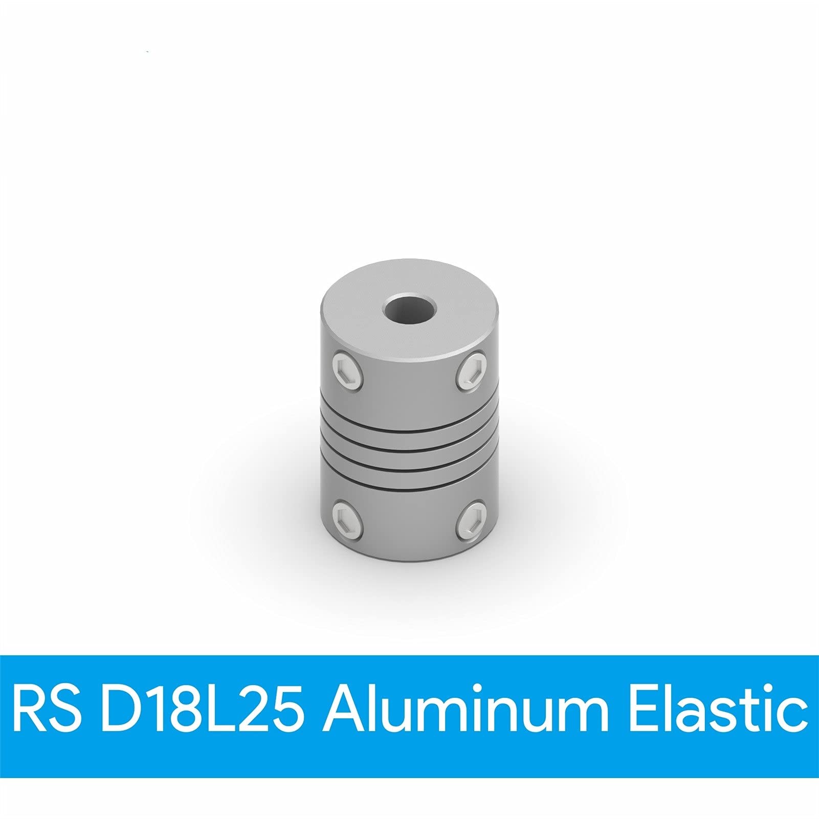 SUOFEILAIMU-PHONE CASE Metal Coupler Aluminium for CNC Motor Jaw Shaft Coupler 2mm to 10mm Flexible Coupling OD 18x25mm 2/3/4/5/6/6.35/7/8/10mm (Inner Diameter : 2mm to 2mm)