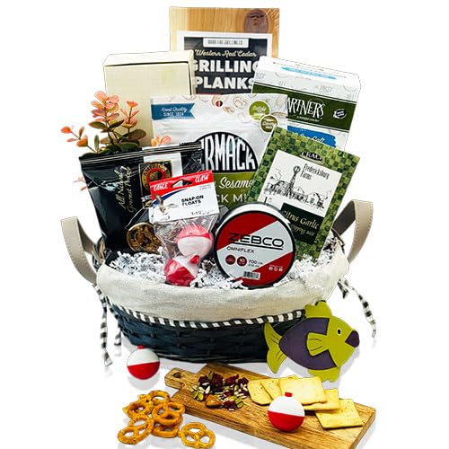 Wishin I was Fishin Fishing Gift Basket