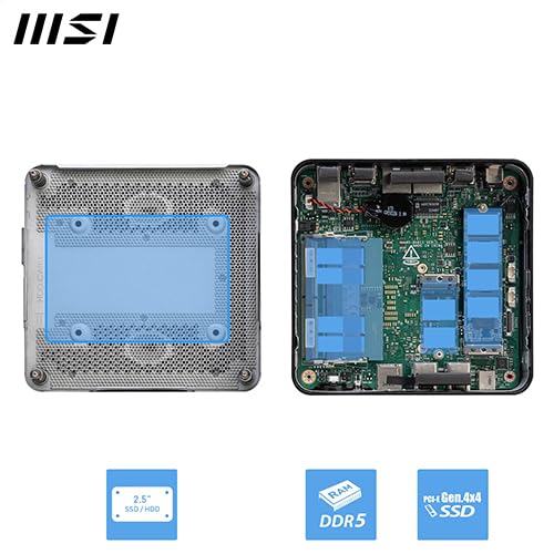 MSI Cubi NUC 13MQG sized PC Intel SoC Neuf - vue 8