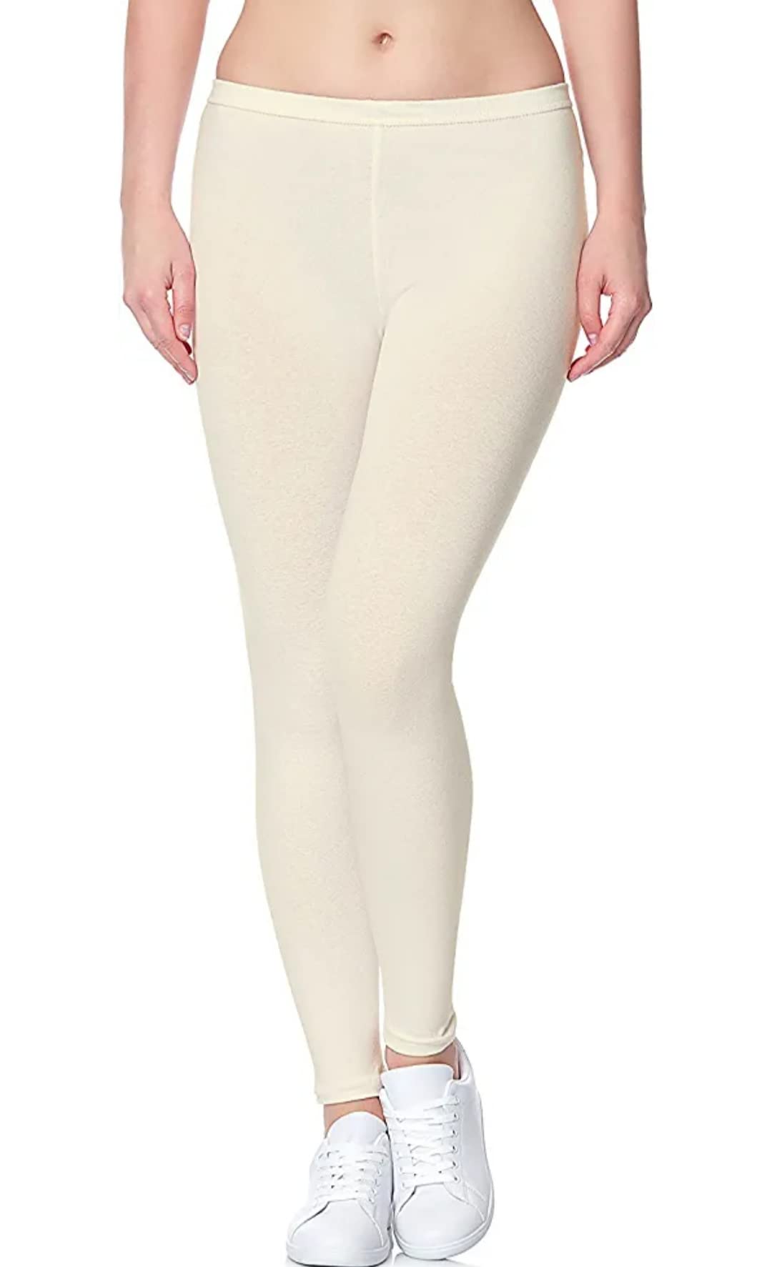 nice wonder Jambo Soft Ankle Cotton 4 Way Fabric Leggings for Woman and Girls.-picture-41