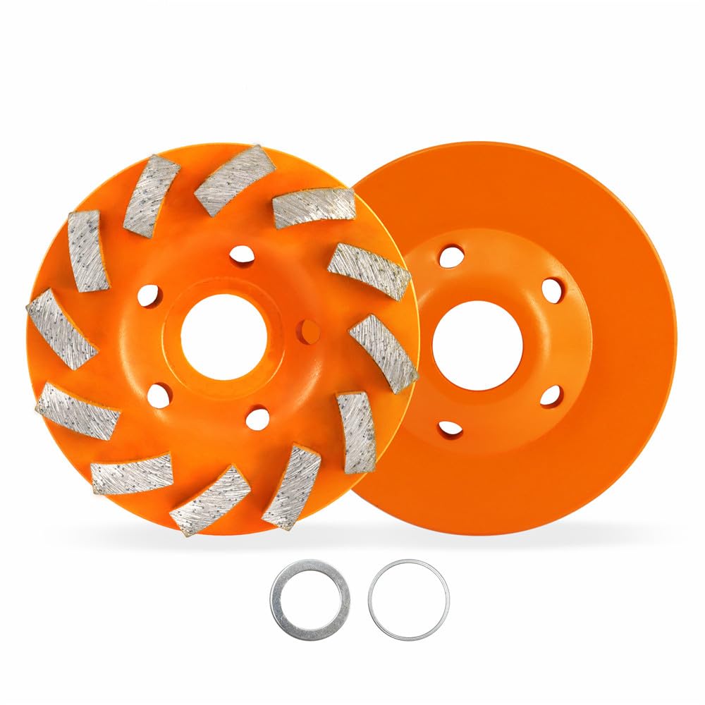 1 szt. 4"/Średnica 100 mm Diamentowe ściernice garnkowe do betonu, marmuru, granitu, muru, cegły, otworu 22,23 mm, gorąco tłoczone, 1 szt. 4"/Średnica 100 mm, 1