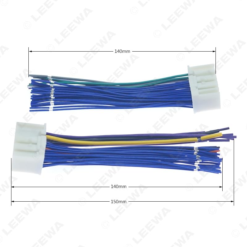 10X 35Pin+38Pin Full Pin Pluging Car Stereo Wire Harness Adapter Connector Plug Into Radio for KIA K2/K3/K4/For Elantra/Mistra