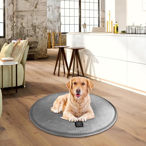 Almofada de aquecimento para cães | Tapete de aquecimento antiderrapante para animais de estimação c