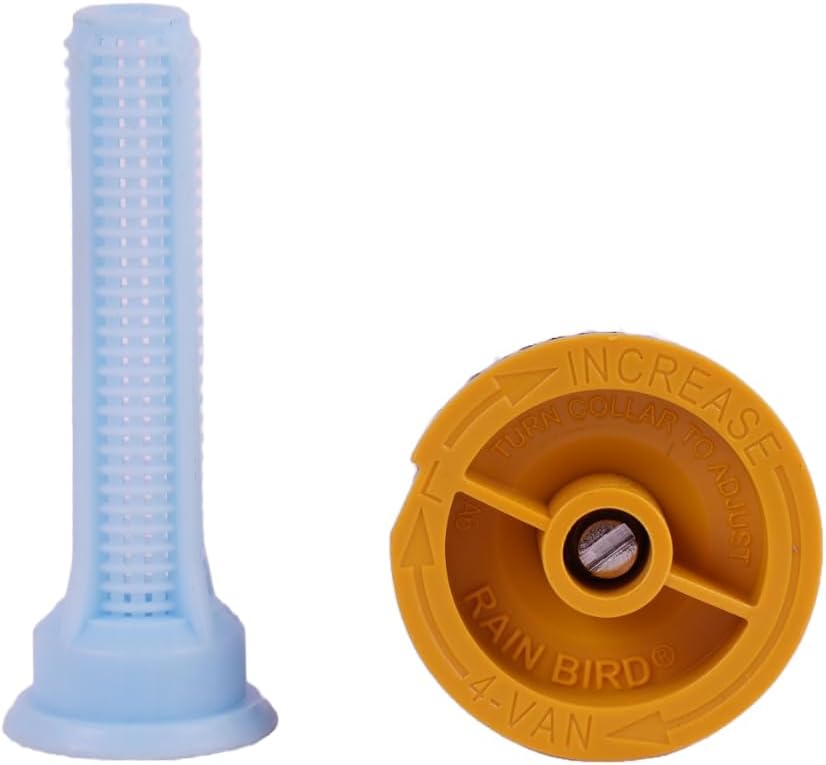 AQUA - AGRO | RAIN Bird | Pop-up Sprinkler - Nozzle - Static Spray - 4-Van - Van Series - 4 Feet Radius - Adjustable Arc (0-360 Deg) - (Pack of 5)
