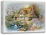 ArtDirect Orpinas, Andres 24x19 Gallery Wrapped Canvas Museum Art Titled: Cottage 2