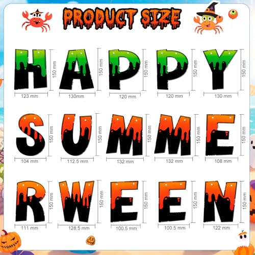 Panneau de décoration d'Halloween en été pour rompre la monotonie - 3