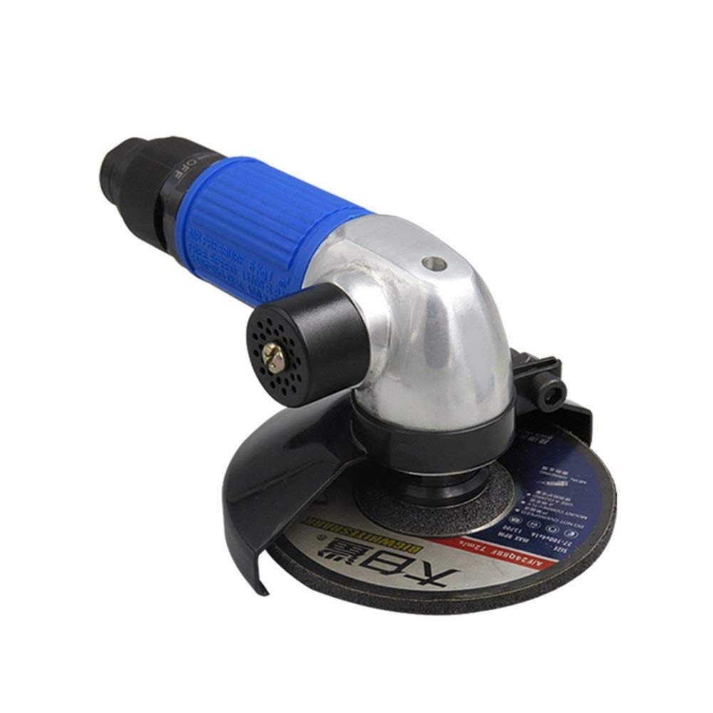 Air Tools Light 4 Inch Pneumatic Angle Grinder, Industrial Grade Cutting Machine, 100mm Pneumatic Grinding Wheel Polisher Nail Puller Tools