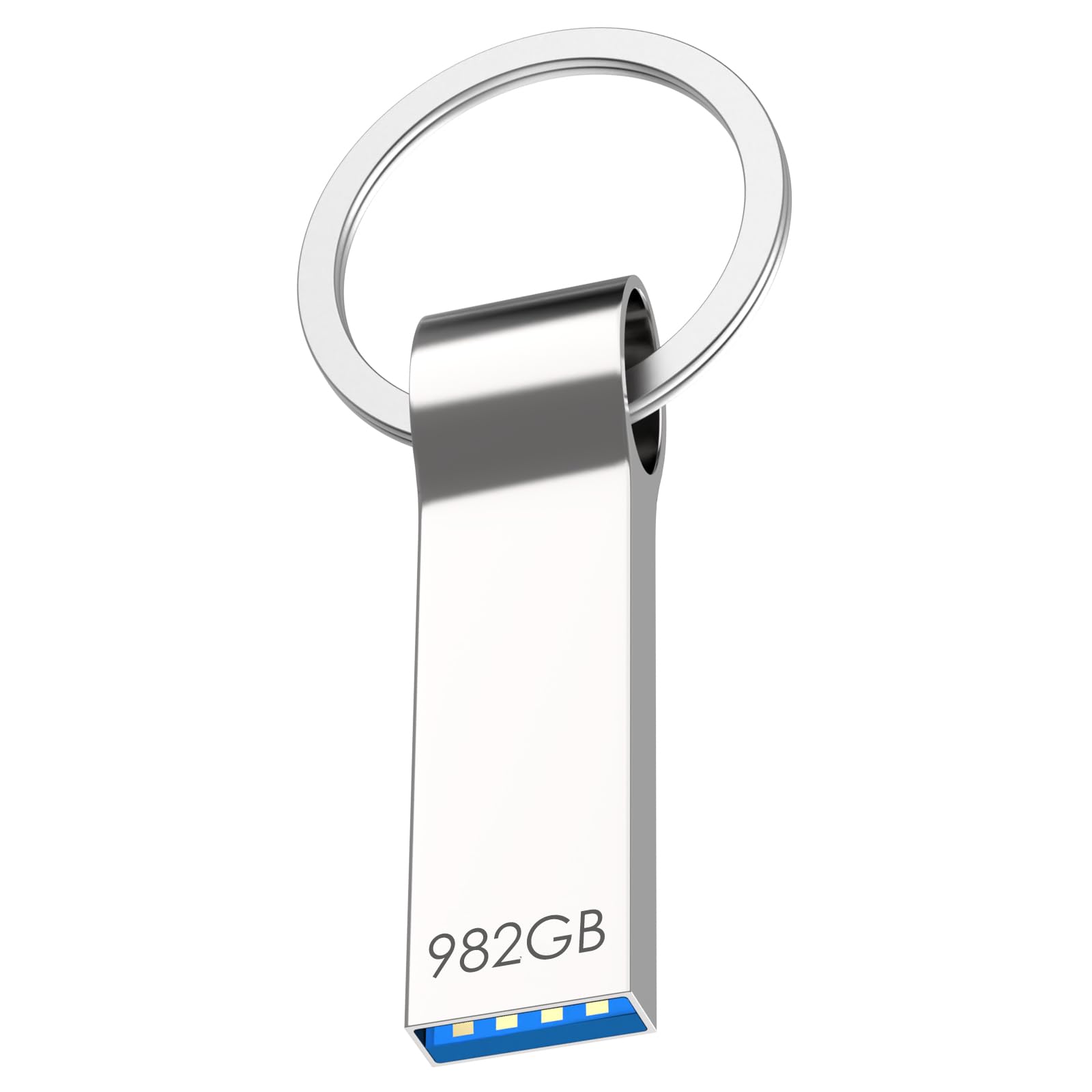 Memoria USB 982GB, Alta Velocidad Pendrive USB 3.0, Mini Pen Drive, Metal Alta Memory Stick para Ordenador, Tableta, Coche y TV (982, GB)