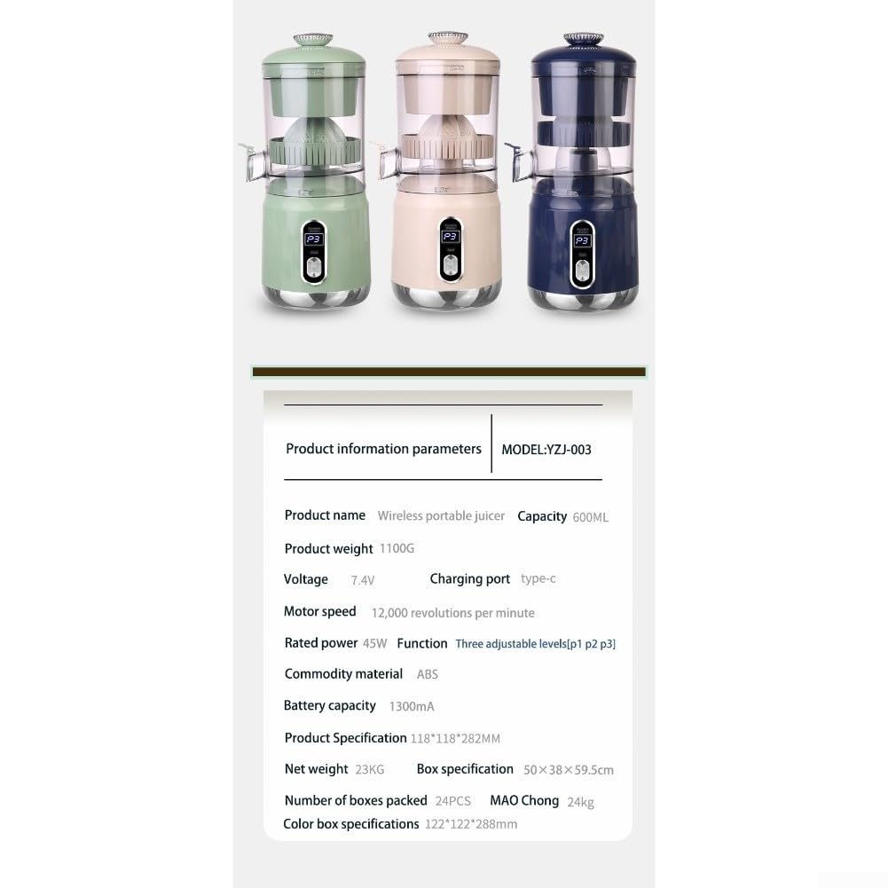 Exprimidor de Cítricos PC Plástico Sin BPA para verde Exprimidor(Green)