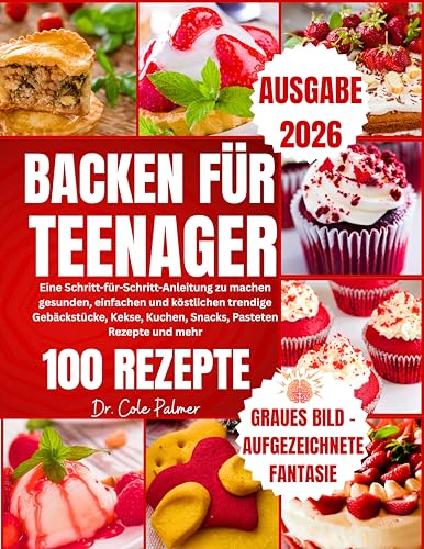 Backen Für Teenager 2026: Eine Schritt-für-Schritt-Anleitung zu machen gesunden, einfachen und köstlichen trendige Gebäckstücke, Kekse, Kuchen, Snacks, Pasteten Rezepte und mehr