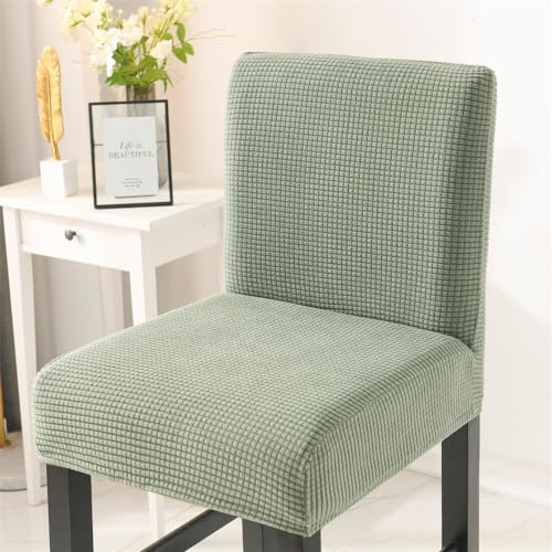 Taburetes Altos de Cocina con Respaldo Verde Marca Fansu