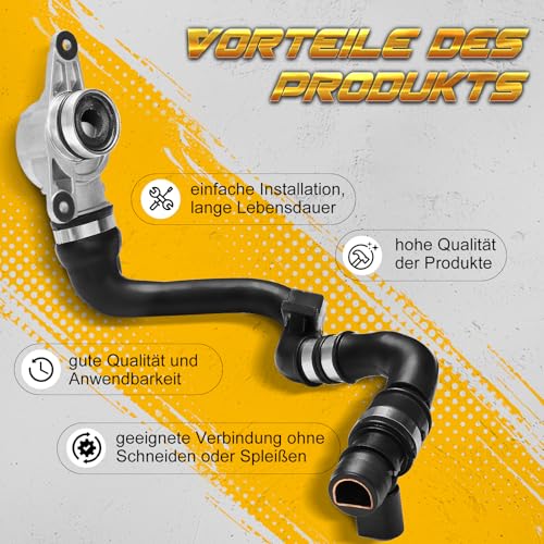PCP Autoteile OM642 Oil Separator Bleed Valve Öl- und Wasserabscheider A6420101291 Kompatibel mit Mercedes-Benz W204 S20 W211 S21