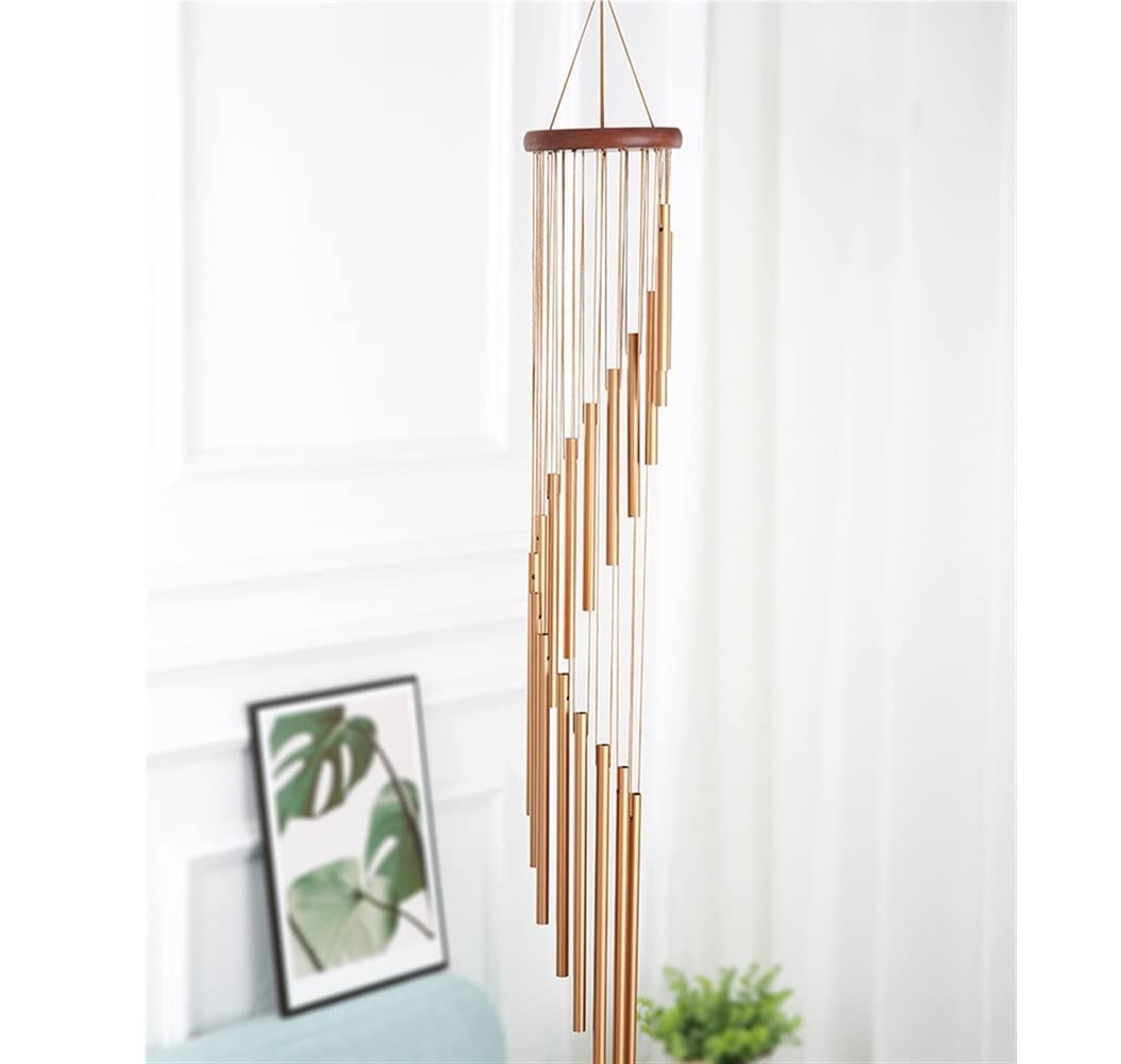 Carillón Viento Campanillas De Viento Grandes Al Aire Libre, Tubos Aleación Aluminio Jardín para Decoración Balcón Decorativo