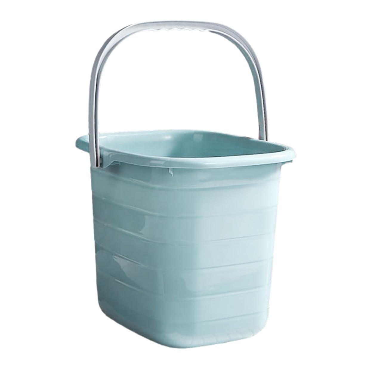 CLISPEED Secchio di Plastica Multifunzionale Manico 11l Piccolo Contenitore D'acqua per Uso Domestico e Giardinaggio Facile da Trasportare e Lavare