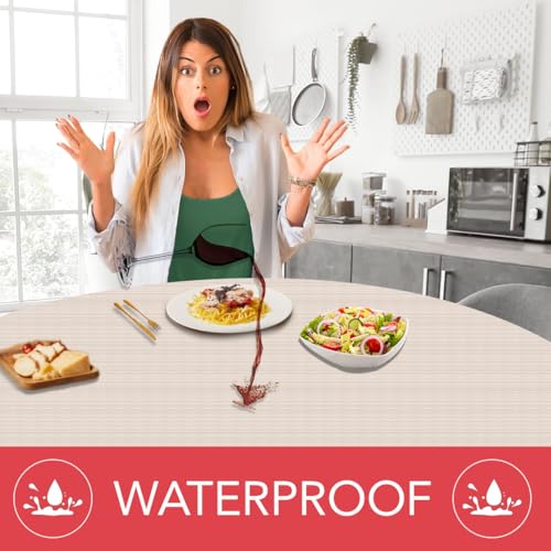 image for LAMINET - Deluxe Cushioned Heavy-Duty Table Pad Protector for Dining R