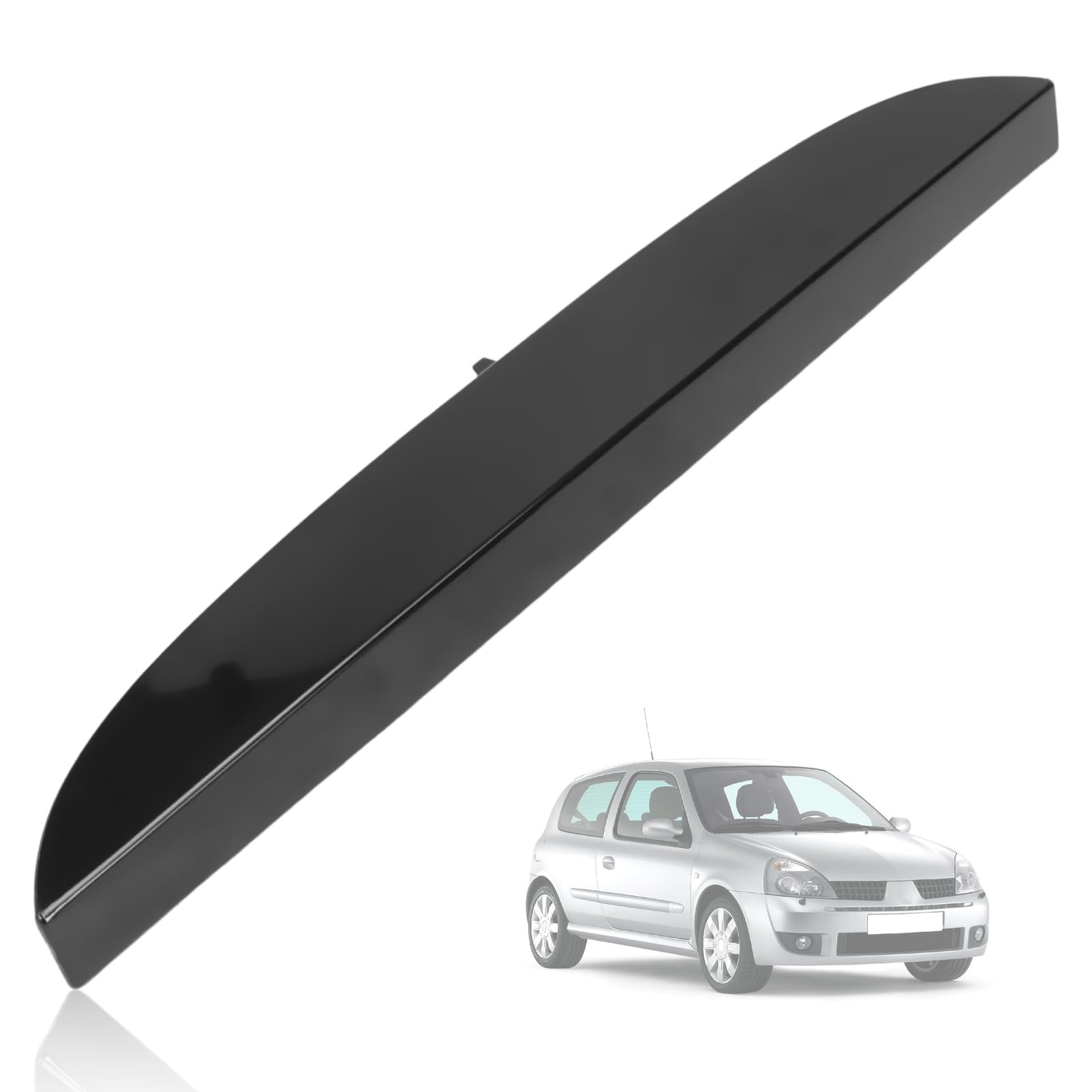 Feu stop arrière surélevé 3Rd pour Clio II 1998-2005 Troisième feu stop Feu stop #7700410753 Noir