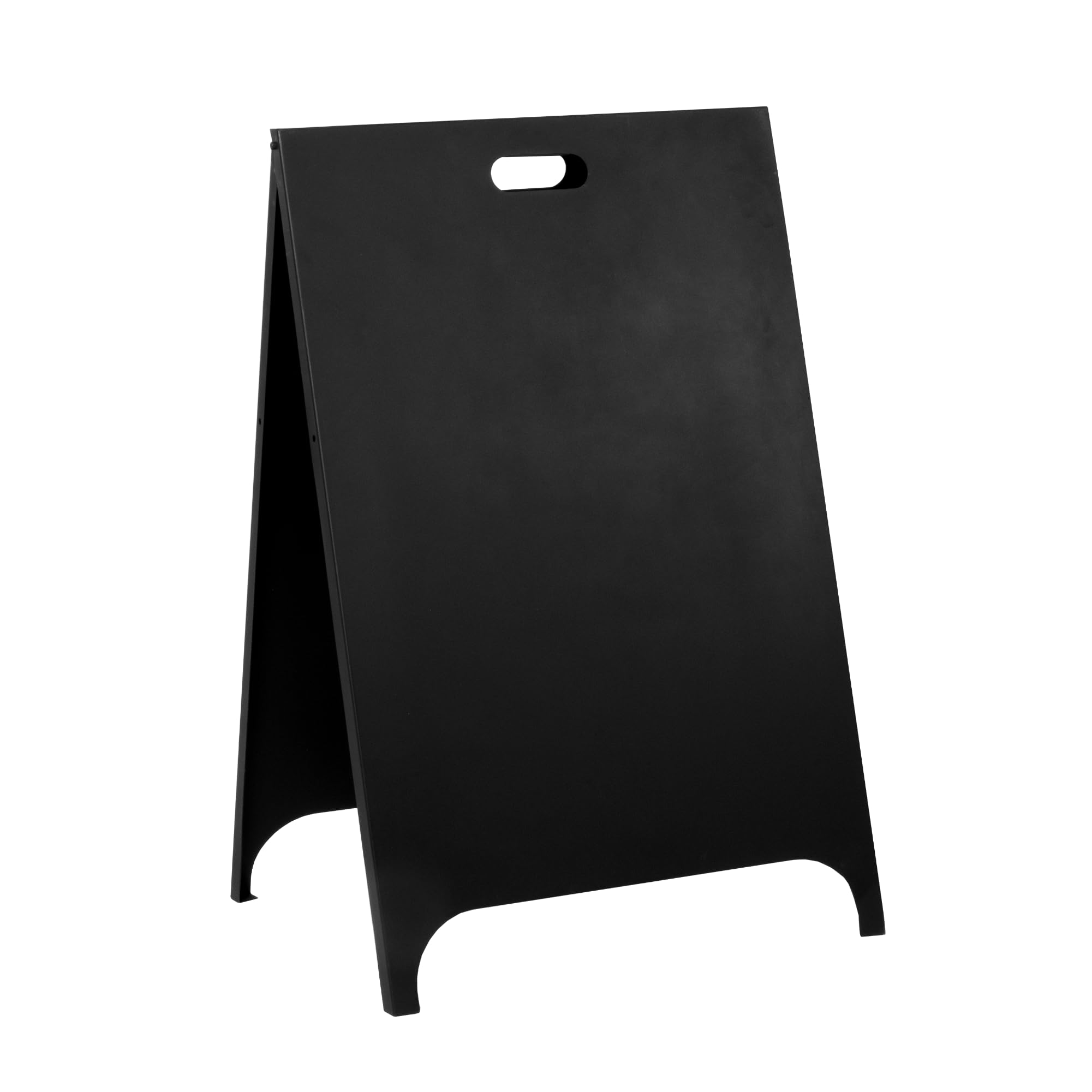 Photo 1 of Ilyapa Modern All Metal Double Sided A Frame Chalkboard Sidewalk Sign- 19 x 30 inch Magnetic Chalk Menu Board Restaurant & Vendor Display Supplies for Outdoor Indoor Wedding Event Welcome 19x30 Inches