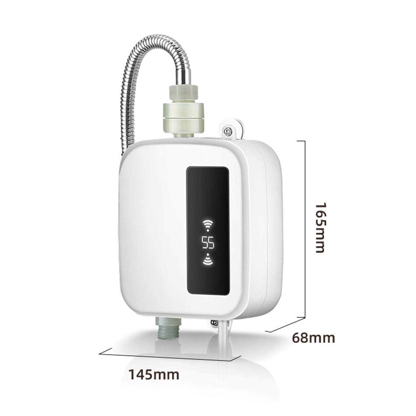 Calentador De Agua Eléctrico De 3500W, Cocina Instantánea, Baño, Calefacción 3S, Grifo De Agua Sin Tanque, Pantalla De Temperatura, Ducha De Calefacción