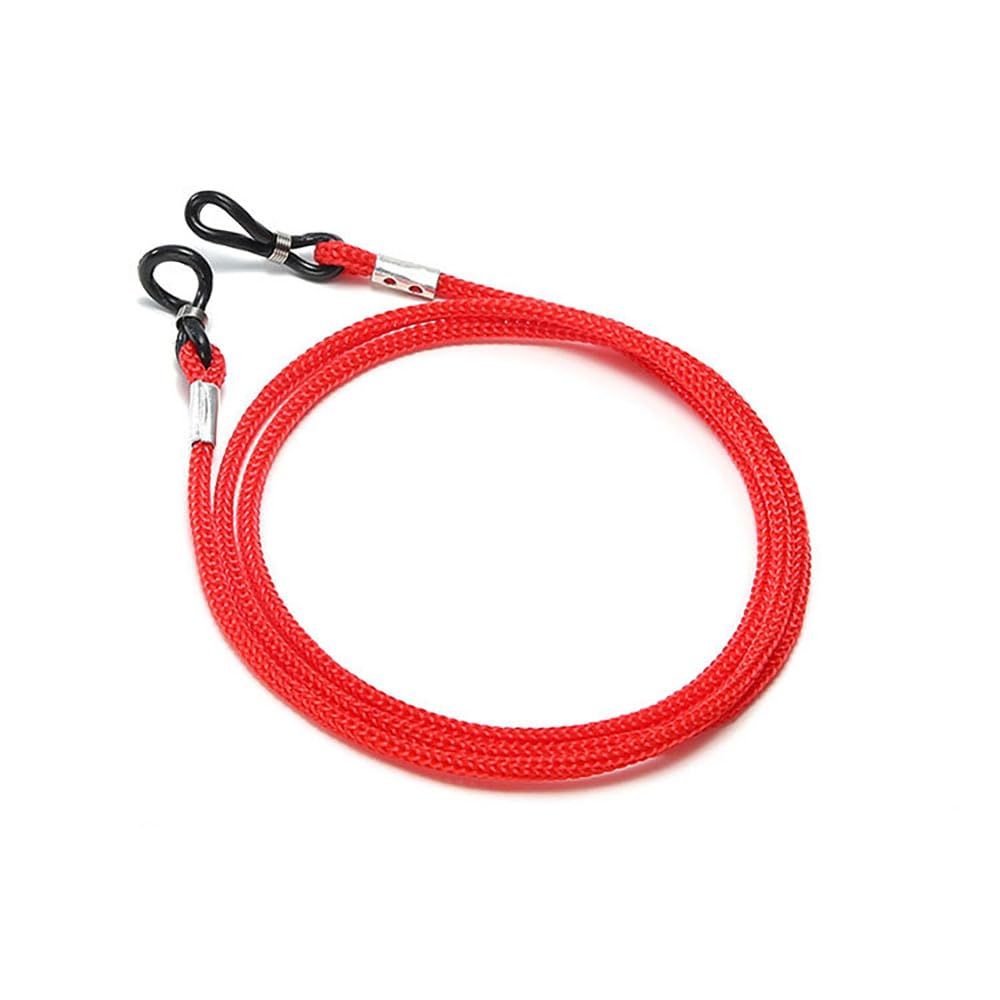 Van Der Linn Nylon Glasses Lanyard Cord Straps Neck Spectacle & Sunglasses Holder (Red, 1)