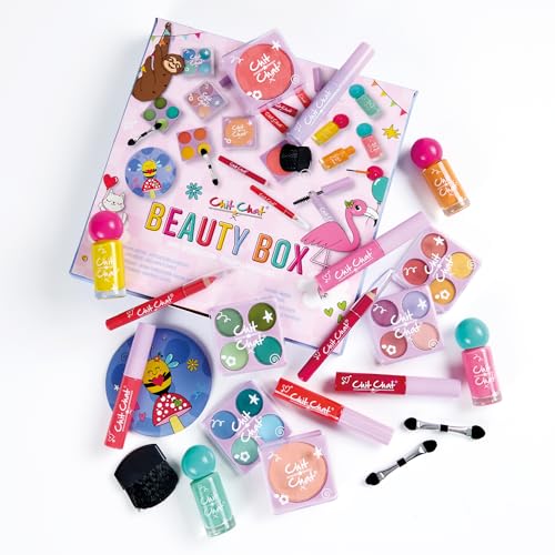 Chit Chat Beauty Box 21pc Makeup Set The Ultimate Mini Me Makeup & Pamper Set for Little Fashionistas!
