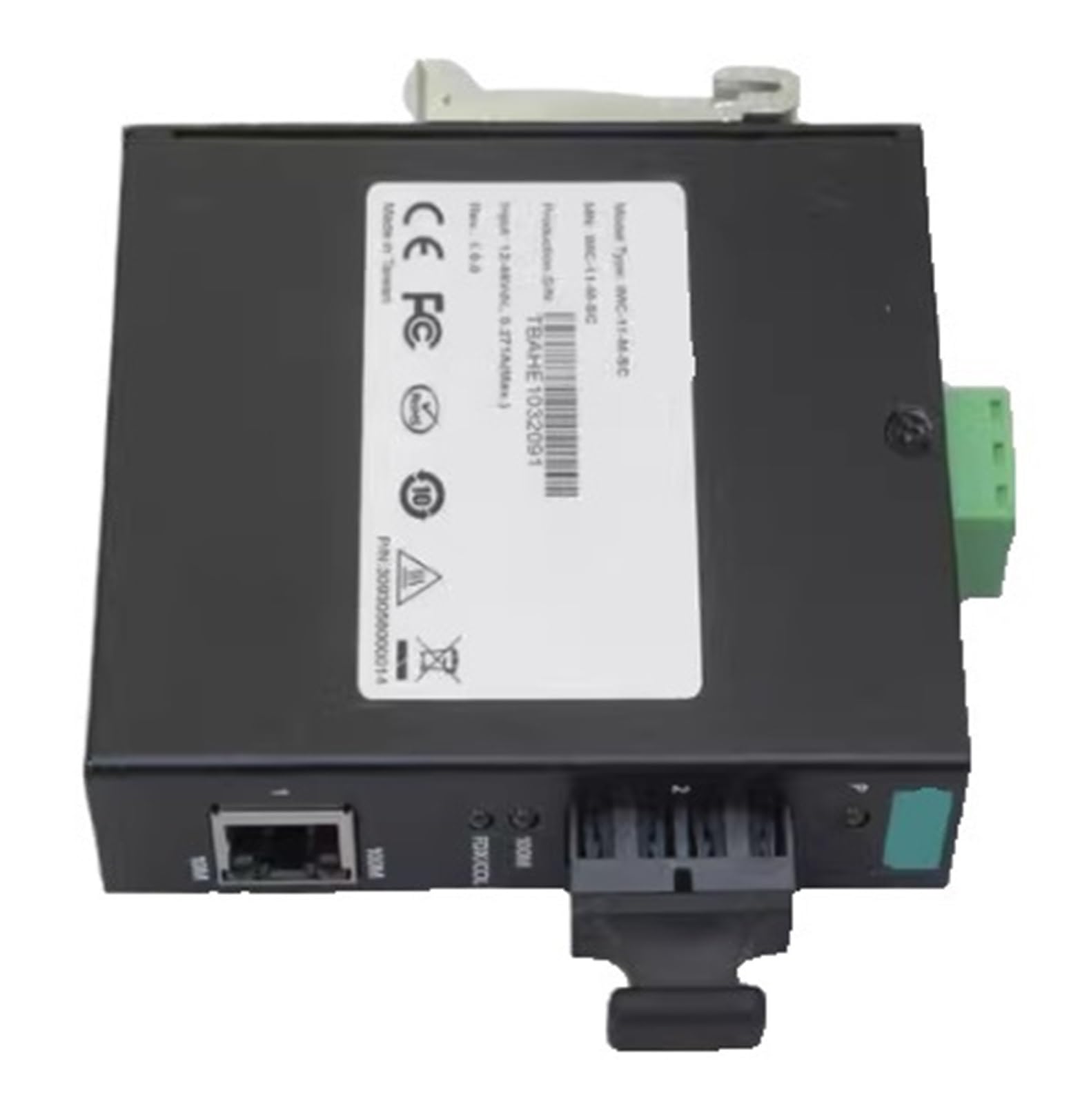 Convertisseur IMC-11-S-SC pour fibre monomode et rail DIN industriel