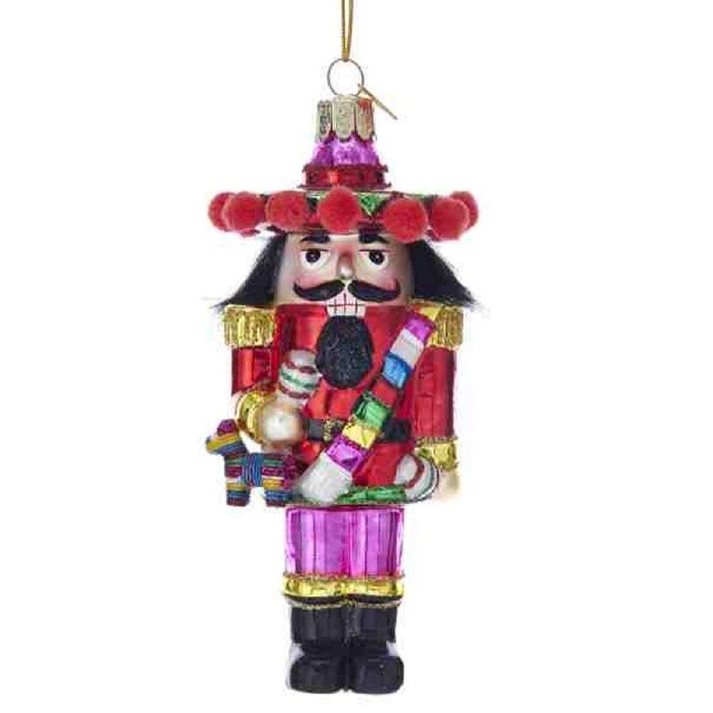 Kurt AdlerKurt Adler 5" NOBLE GEMS MEXICAN NUTCRACKER ORNAMENT