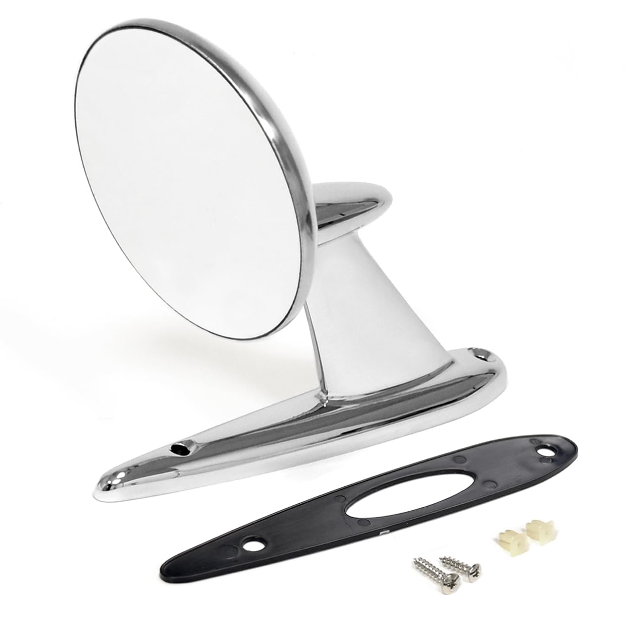 Outside Mirror 2-Hole Design Driver or Passenger Side For Ford Fairlane 1955-1959, 1962-1965