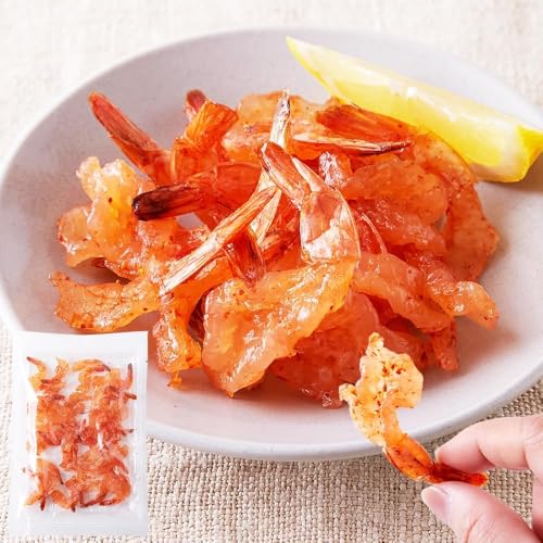 天然生活 旨辛焼き海老 (80g) おつまみ 乾物 食品 海老 ピリ辛 やみつき お酒 おやつ