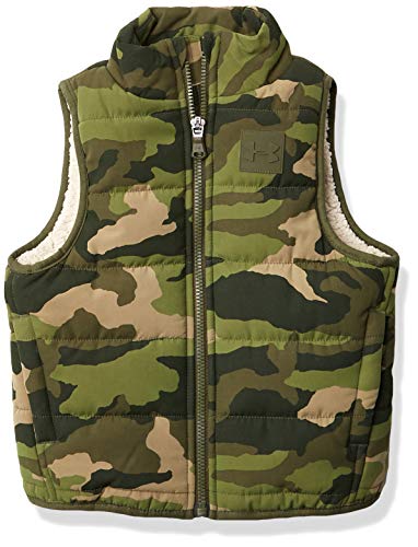 Image of Under Armour boys Ua Print Masking Sherpa Lined Vest