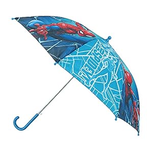 Kids Licensing KL84325 Spider Man paraplu, meerkleurig (meerkleurig)