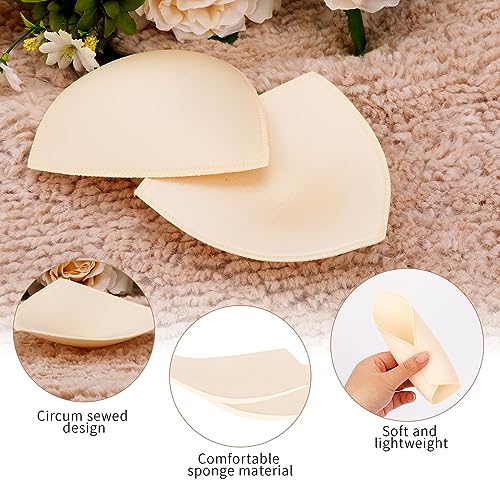 Mozeat Lens 2 Paar BH Einlagen Bra Pads BH-Pads Bikini Einlagen BH-Polsterung Push Up Wasserfest Unterwäsche Einsätze Pads Herausnehmbaren Sport BH Für Sport BH Badeanzug und Bikini