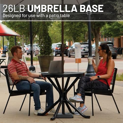 Us Weight FUB28B 26 Lb. Black Umbrella Base thumb #4
