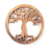 RUBY Árbol De La Vida Pared. Árbol De La Vida Decoracion 15 cm. Árbol De La Vida Madera. Cuadros Árbol De La Vida. (M125)