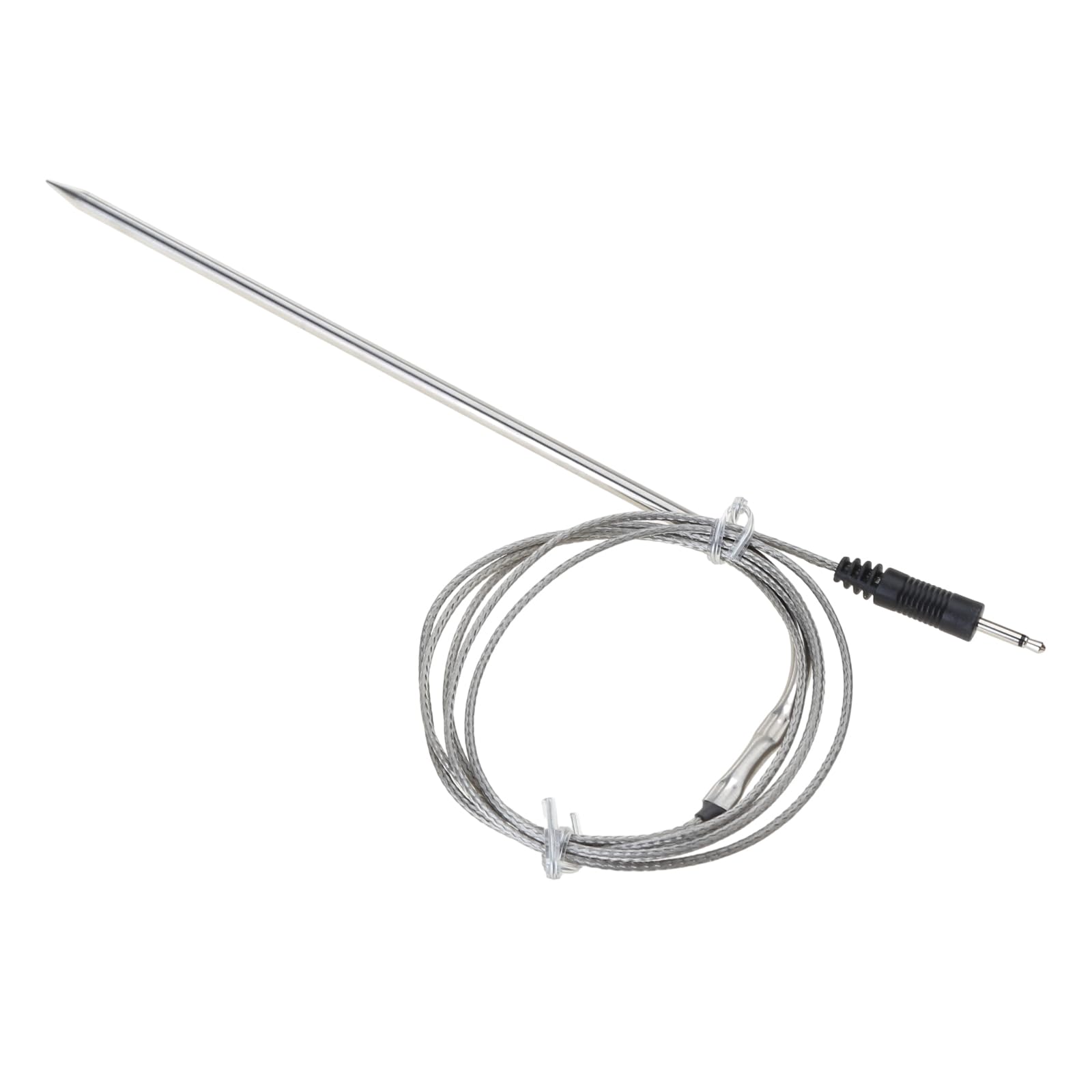 Haoyull Grill Thermometer Probe,Food Cooking Oven Meat BBQ Stainless Steel Probe for Wireless BBQ Oven Meat Probe Stainless Steel