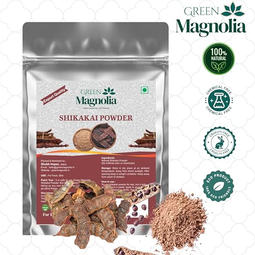 Image of Shikakai Powder for Hair Care Pure Acacia Concinna Powder No Chemicals or Artificial Colour Natural Hair & Scalp Cleanser (100gm)