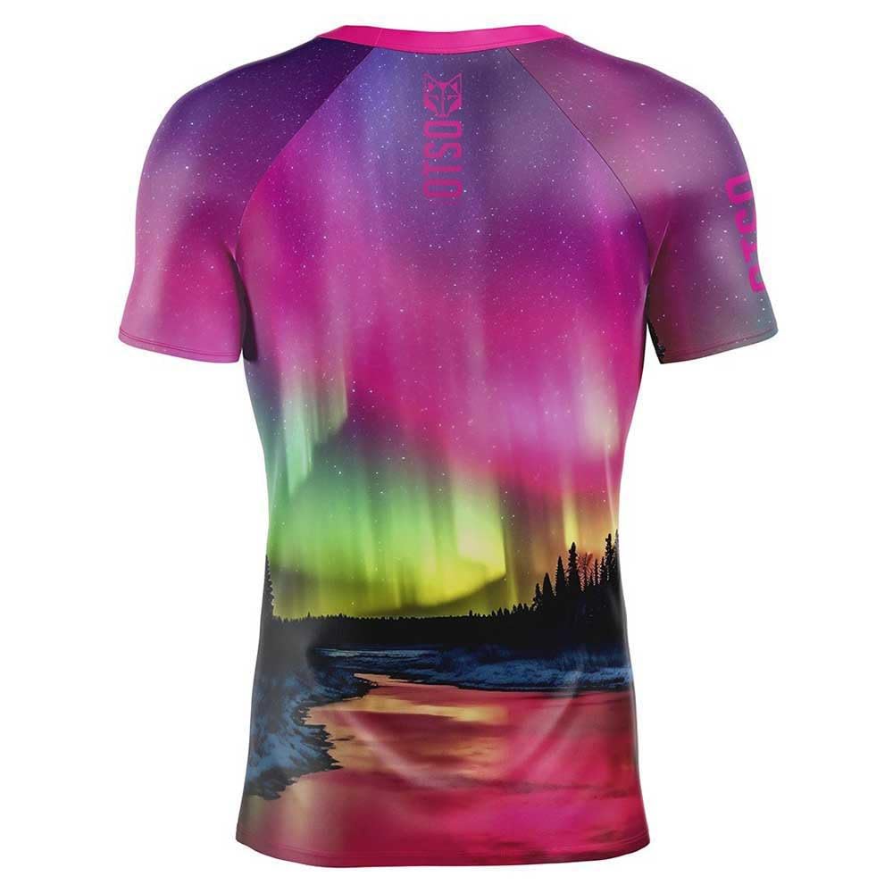 OTSO THINK SPORT Camiseta Running Hombre Auroraboreal XL