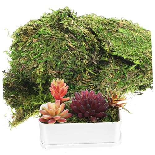 Happyyami Artificial Moss Decor Craft Moss Greenery for Potted Plants Indoor Decor