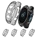 Produktbild 4Pcs Schutzhülle Kompatibel mit Garmin Fenix 8 47mm TPU Schutzhüllen Stoßfest Hülle Kompatibel mit Garmin Fenix 8 47mm/Fenix E Ultradünne Flexibles KratzfestSchwarz
